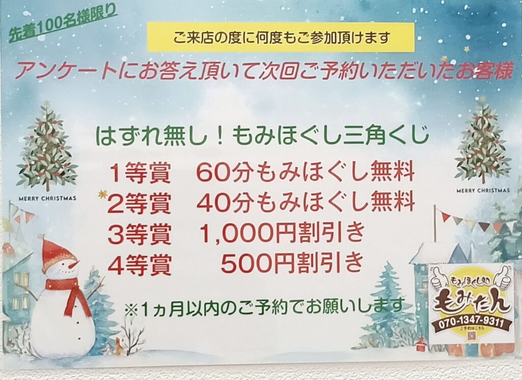 アンケートもみたん